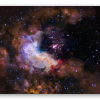 Westerlund 2 - naklejka na kartę