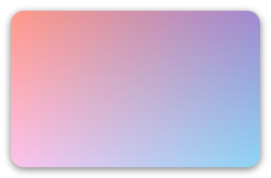 Gradient - naklejka na kartę