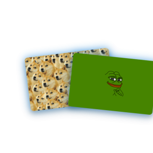 Zestaw memów - naklejka na kartę