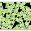 Banknoty - naklejka na kartę