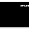 No Limit - naklejka na kartę
