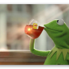 None of my Business - naklejka na kartę