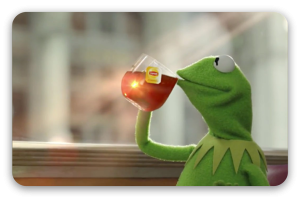 None of my Business - naklejka na kartę