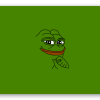 Pepe - naklejka na kartę