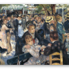 Bal w Moulin de la Galette - naklejka na kartę