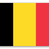 Belgia - naklejka na kartę