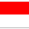 Indonezja - naklejka na kartę