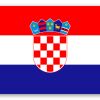 Chorwacja - naklejka na kartę