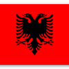 Albania - naklejka na kartę