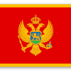 Czarnogóra - naklejka na kartę