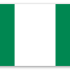 Nigeria - naklejka na kartę