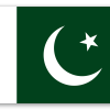 Pakistan - naklejka na kartę