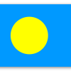 Palau - naklejka na kartę