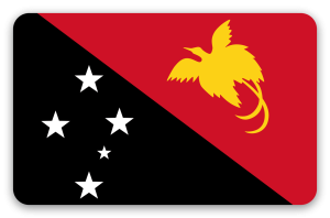 Papua-Nowa Gwinea - naklejka na kartę