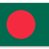 Bangladesz - naklejka na kartę