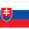 Słowacja - naklejka na kartę