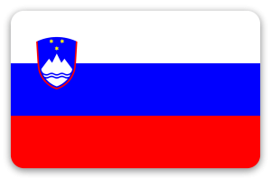 Słowenia - naklejka na kartę