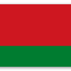 Białoruś - naklejka na kartę