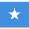 Somalia - naklejka na kartę