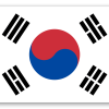 Korea Południowa - naklejka na kartę