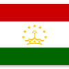 Tadżykistan - naklejka na kartę