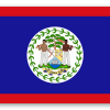 Belize - naklejka na kartę