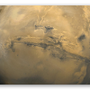 Mars - naklejka na kartę