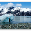 Glacier Bay - naklejka na kartę