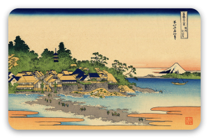 Enoshima - naklejka na kartę