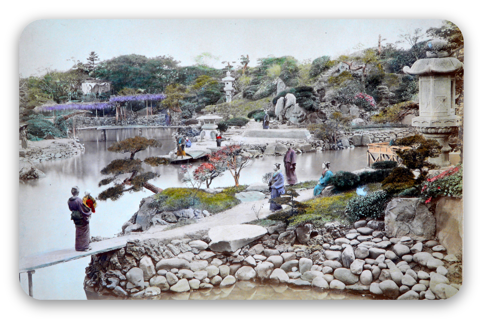 Japon 1886 45 - naklejka na kartę
