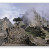 Machu Picchu - naklejka na kartę