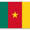 Kamerun - naklejka na kartę