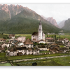 Toblach na fotochromach - naklejka na kartę