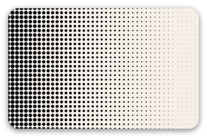 Halftone - naklejka na kartę