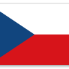 Czechy - naklejka na kartę