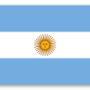 Argentyna - naklejka na kartę