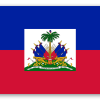 Haiti - naklejka na kartę
