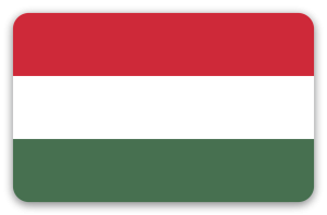 Węgry - naklejka na kartę