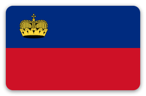 Liechtenstein - naklejka na kartę