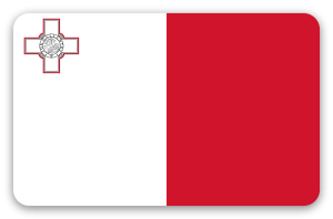 Malta - naklejka na kartę