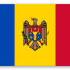 Mołdawia - naklejka na kartę