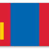 Mongolia - naklejka na kartę